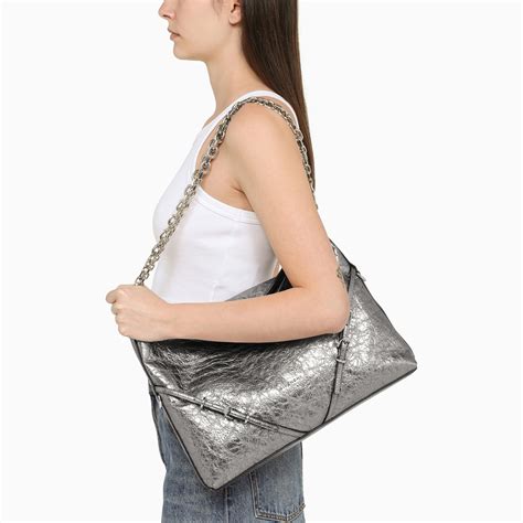 Medium Voyou Chain bag in leather in 